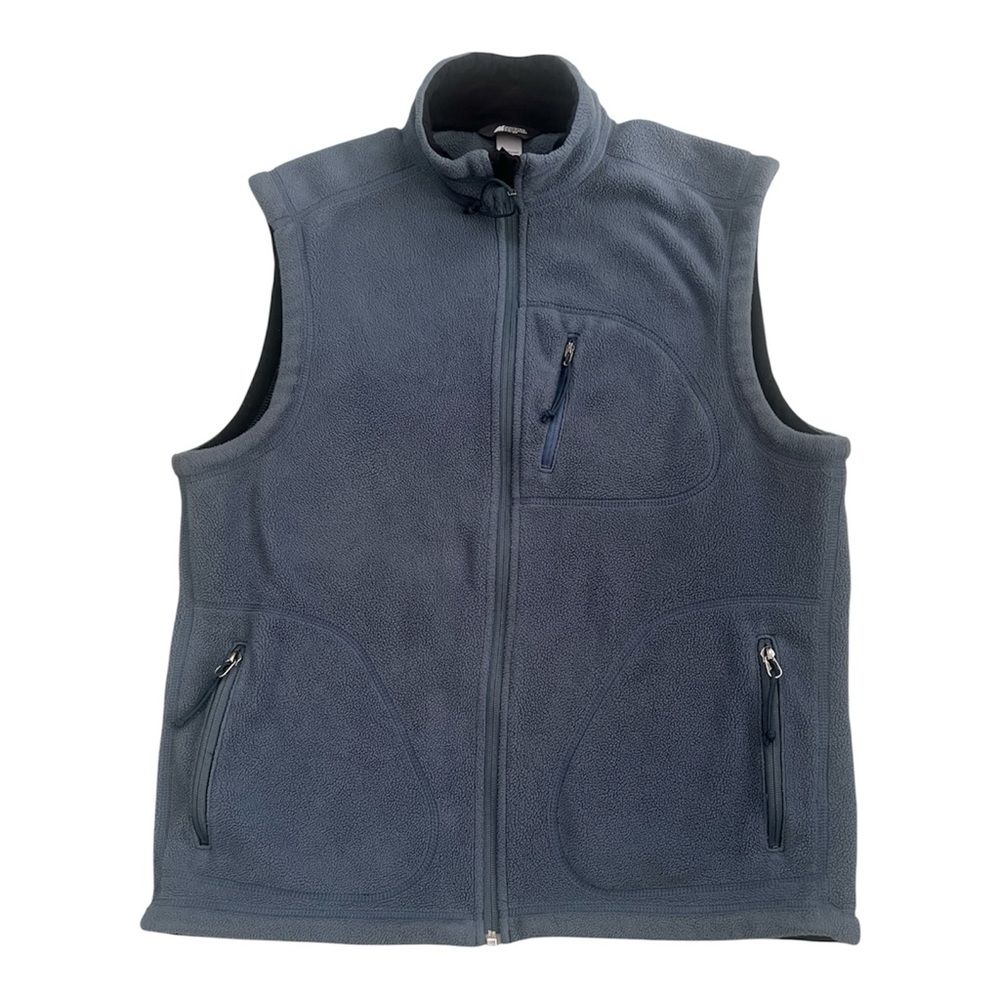 MEC Mountain Equipment Fleece Vest Steel Blue Men’s Size Large